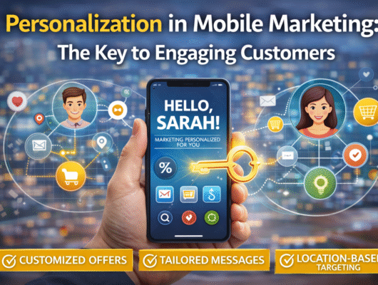Personalization in mobile marketing